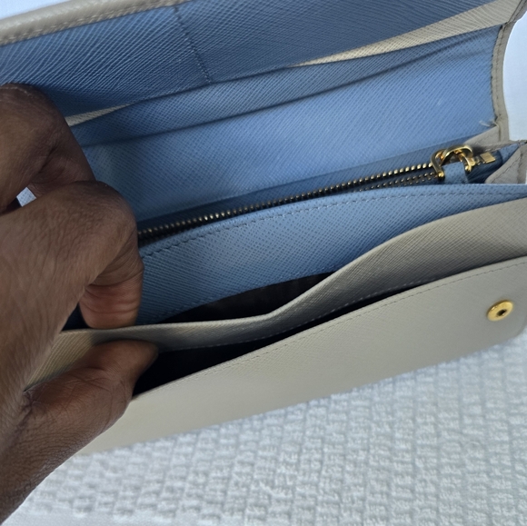 Prada Saffiano Leather Long Wallet - Picture 10 of 12